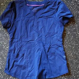 Healing Hands Purple Lable Scrub Top